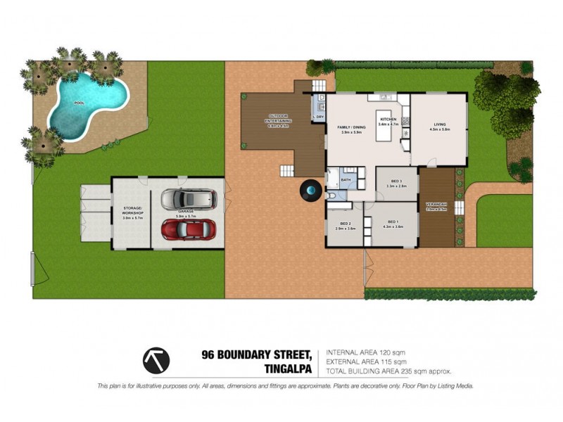 96 Boundary Street, Tingalpa QLD 4173 Floorplan