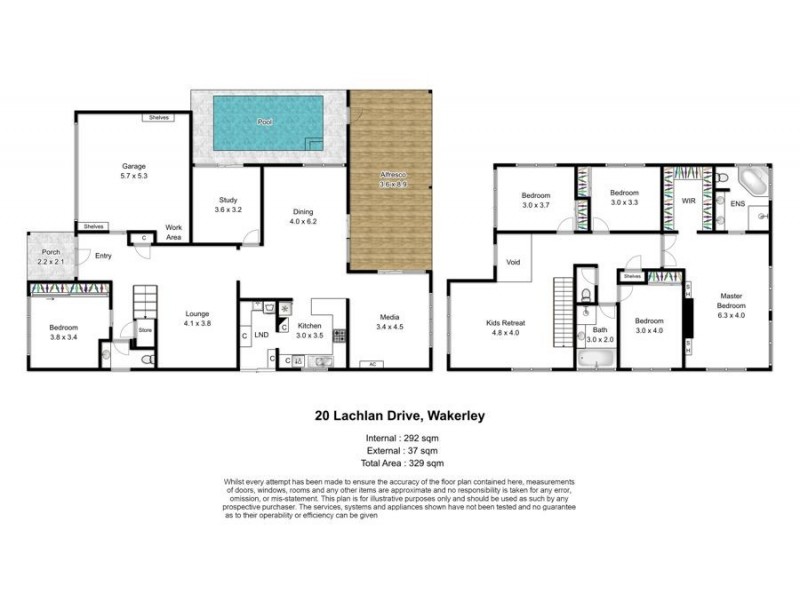 20 Lachlan Drive, Wakerley QLD 4154 Floorplan