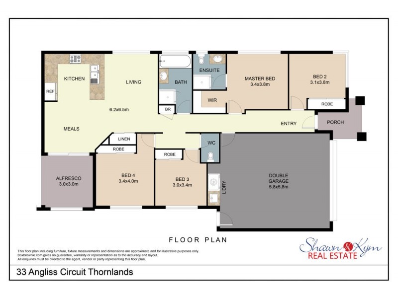 33 Angliss Circuit, Thornlands QLD 4164 Floorplan