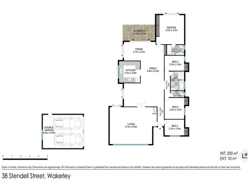 38 Stendell Street, Wakerley QLD 4154 Floorplan