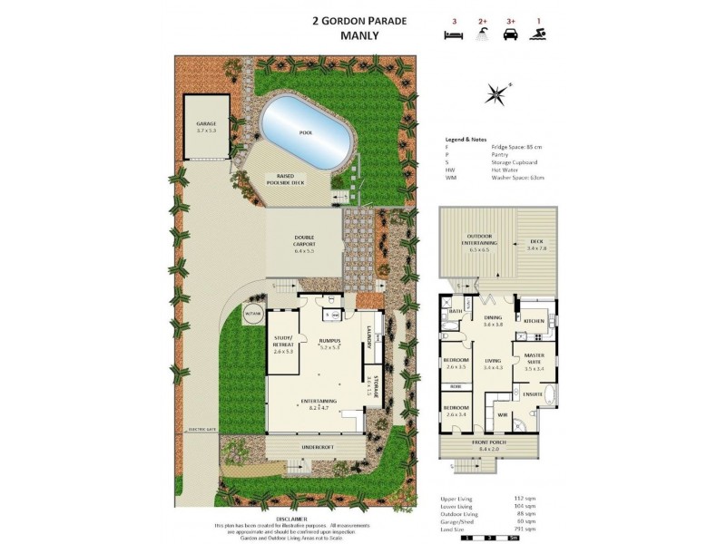 2 Gordon Parade, Manly QLD 4179 Floorplan