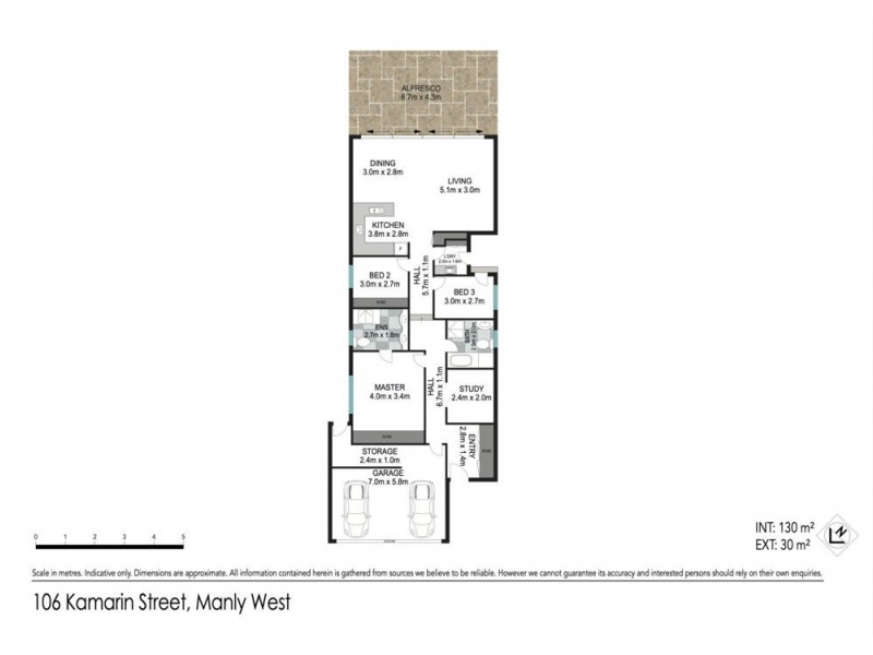 106 Kamarin Street, Manly West QLD 4179 Floorplan