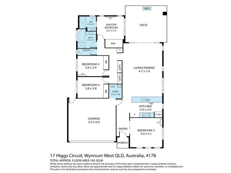 17 Higgs Circuit, Wynnum West QLD 4178 Floorplan