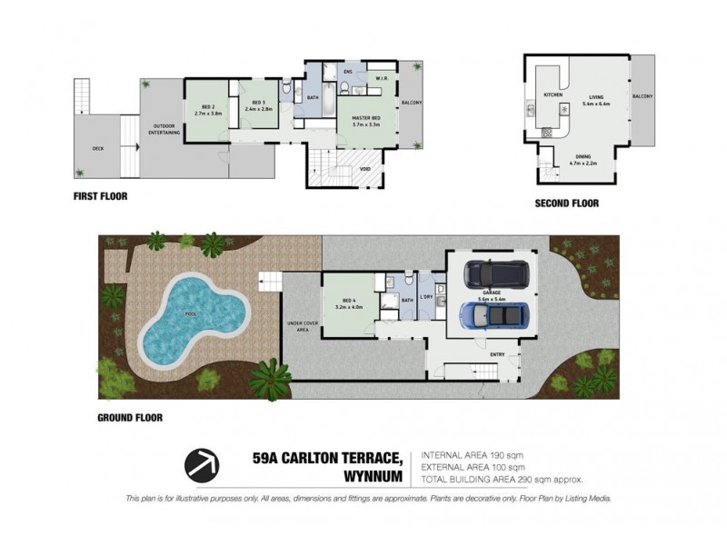 59a Carlton Terrace, Wynnum QLD 4178 Floorplan