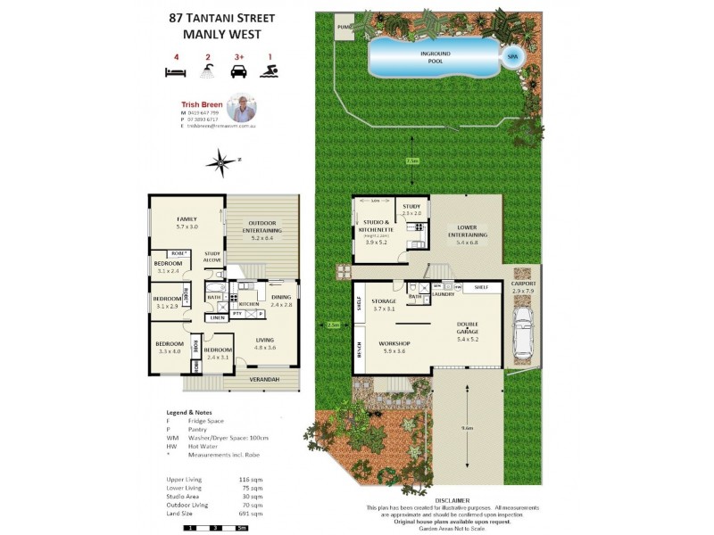 87 Tantani Street, Manly West QLD 4179 Floorplan
