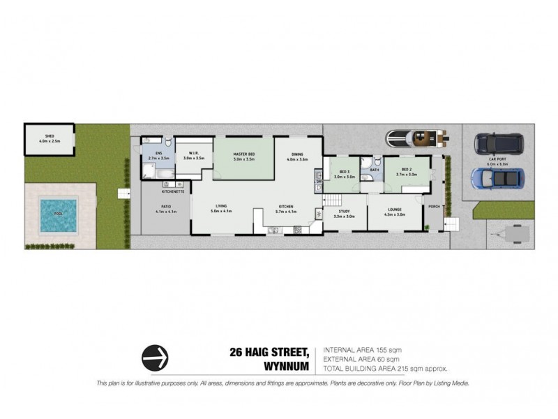 26 Haig Street, Wynnum West QLD 4178 Floorplan