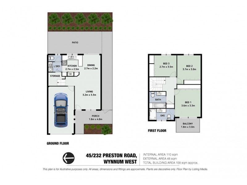 45/232 Preston Road, Wynnum West QLD 4178 Floorplan