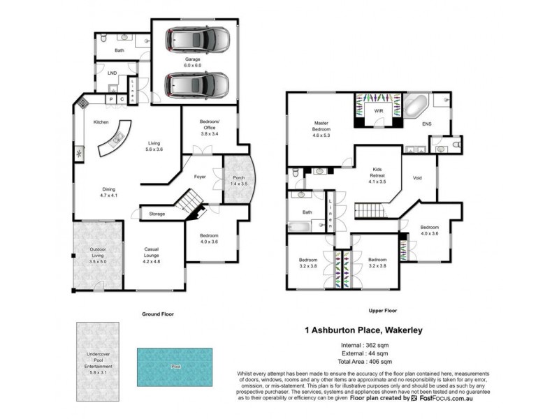 1 Ashburton Street, Wakerley QLD 4154 Floorplan