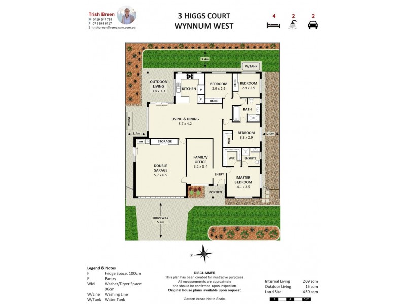 3 Higgs Circuit, Wynnum West QLD 4178 Floorplan