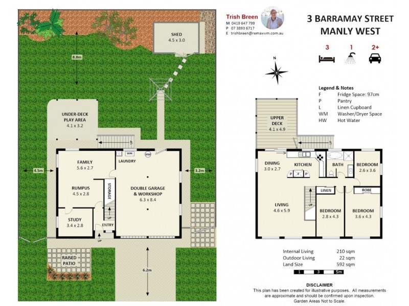 3 Barramay Street, Manly West QLD 4179 Floorplan