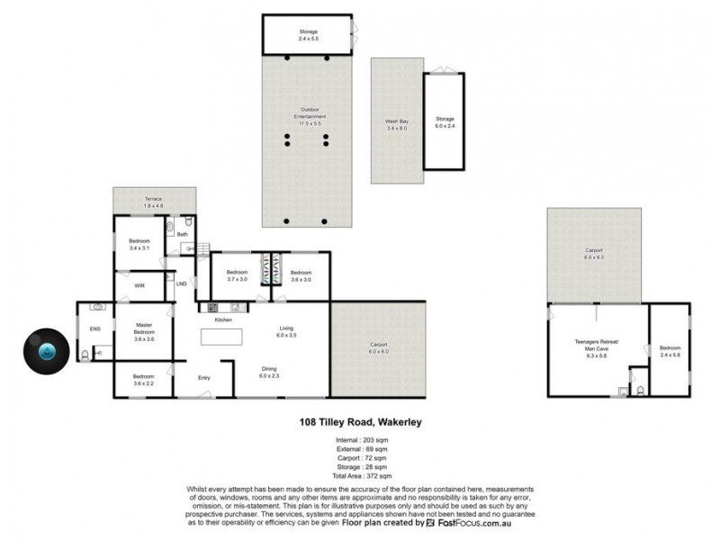 108 Tilley Road, Wakerley QLD 4154 Floorplan