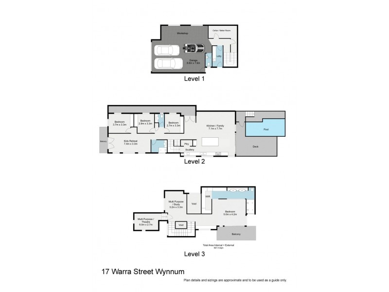17 Warra Street, Wynnum QLD 4178 Floorplan