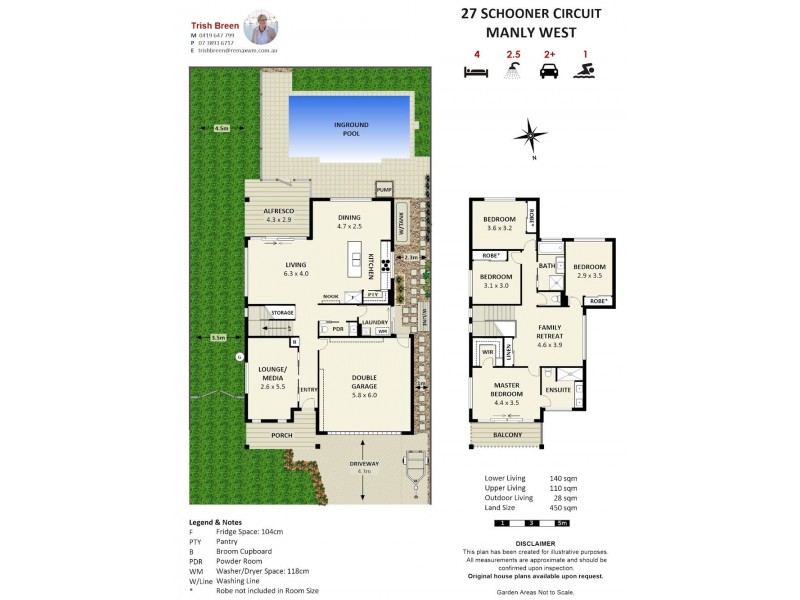 27 Schooner Circuit, Manly West QLD 4179 Floorplan