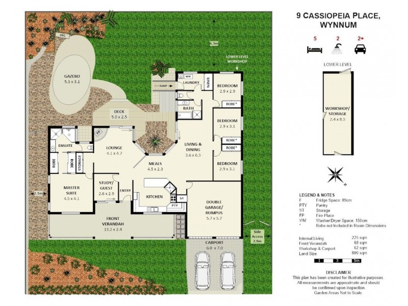 9 Cassiopeia Place, Wynnum QLD 4178 Floorplan