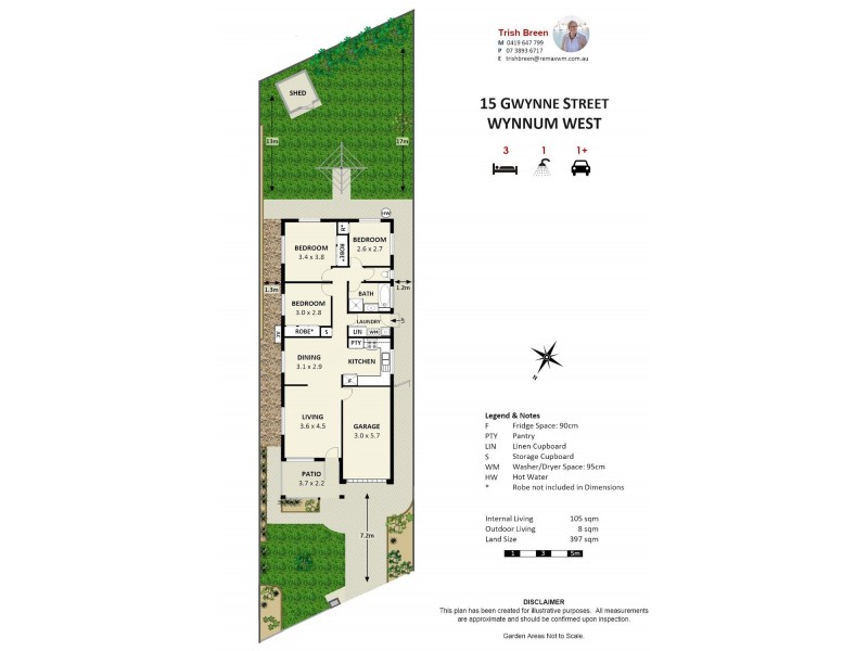 15 Gwynne Street, Wynnum West QLD 4178 Floorplan