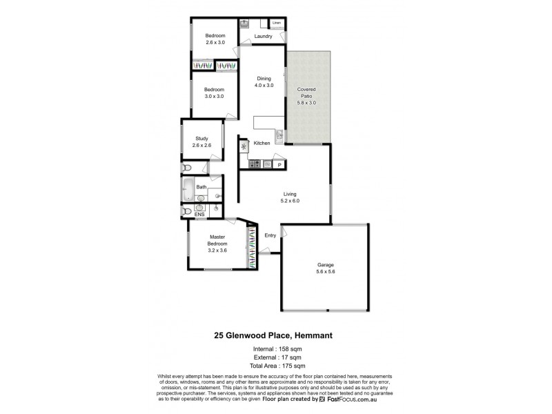 25 Glenwood Place, Hemmant QLD 4174 Floorplan