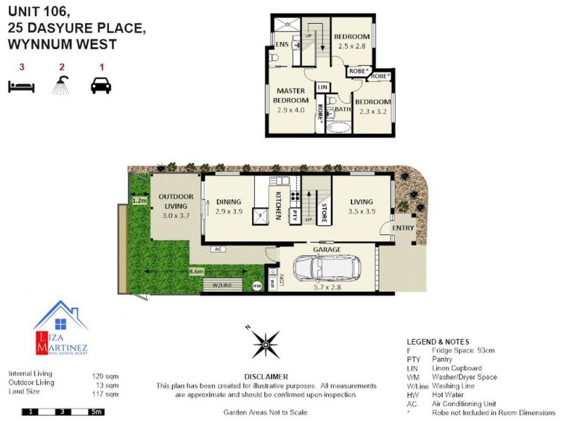 106/25 Dasyure Place, Wynnum West QLD 4178 Floorplan