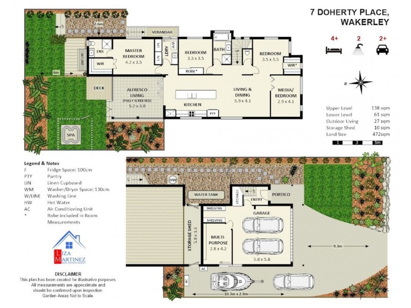 7 Doherty Place, Wakerley QLD 4154 Floorplan