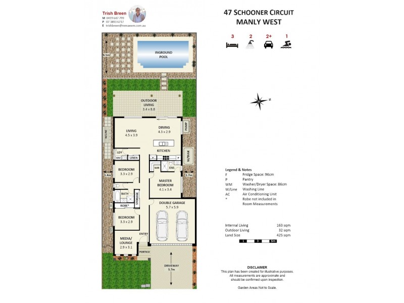 47 Schooner Circuit, Manly West QLD 4179 Floorplan