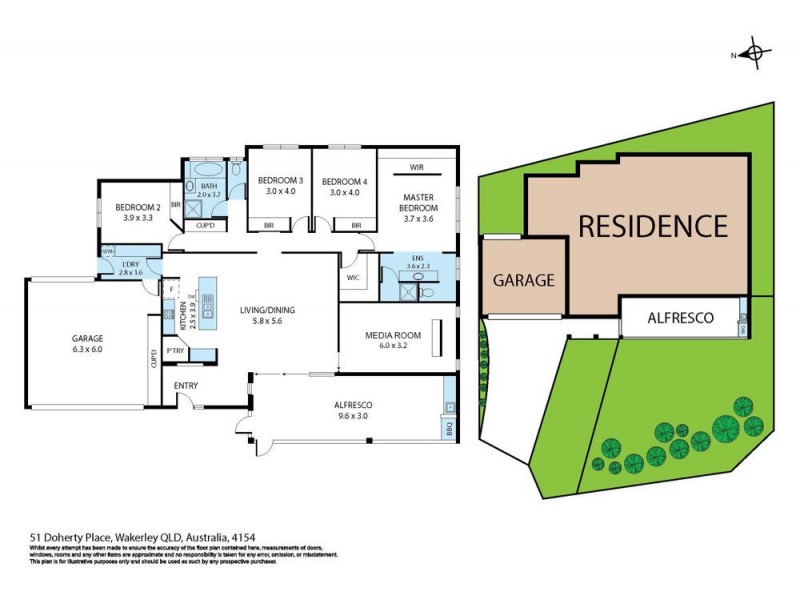 51 Doherty Place, Wakerley QLD 4154 Floorplan