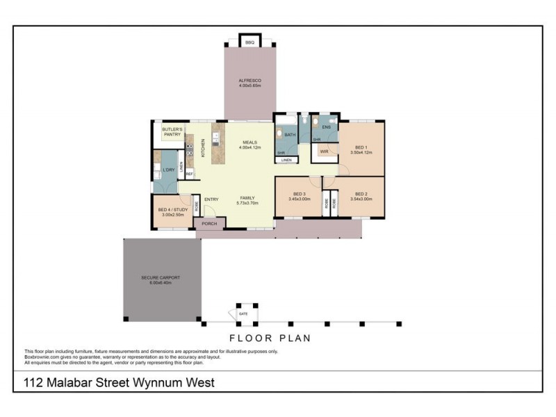 112 Malabar Street, Wynnum West QLD 4178 Floorplan