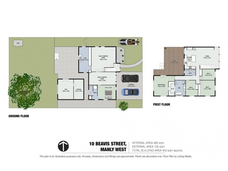 10 Beavis Street, Manly West QLD 4179 Floorplan