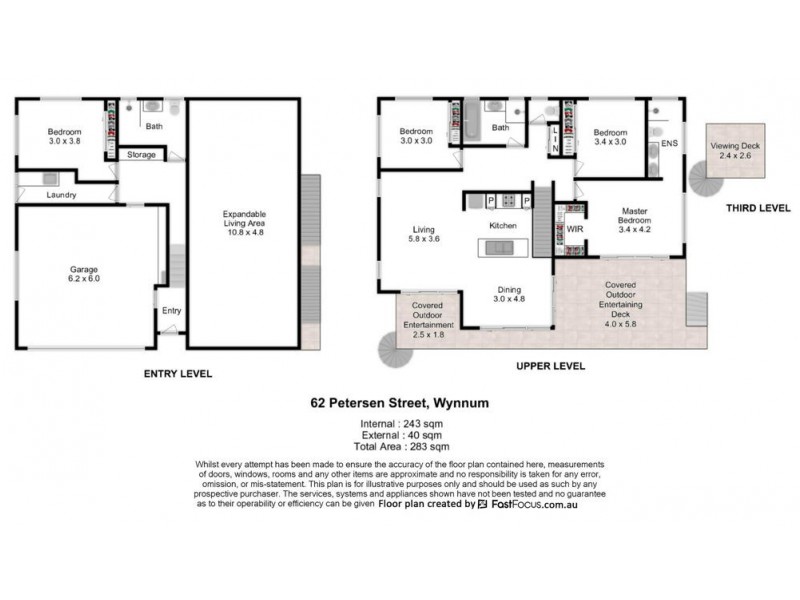62 Petersen Street, Wynnum QLD 4178 Floorplan