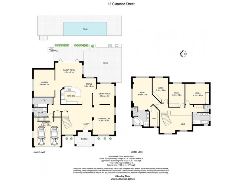 13 Clarance Street, Wakerley QLD 4154 Floorplan