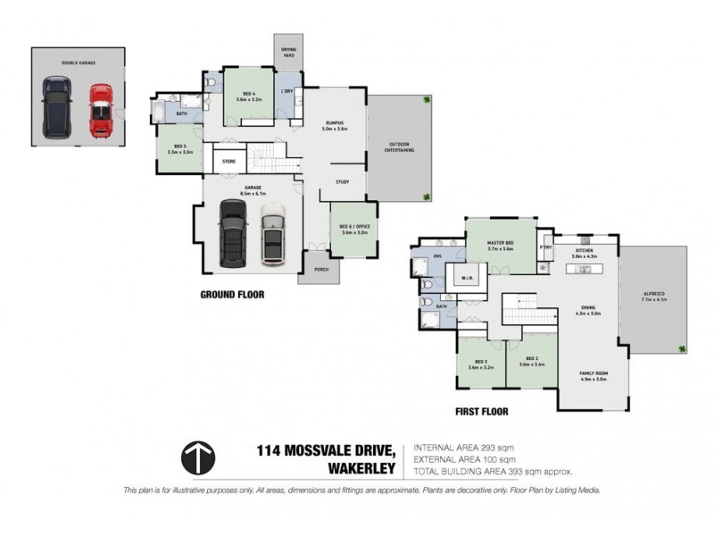 114 Mossvale Drive, Wakerley QLD 4154 Floorplan