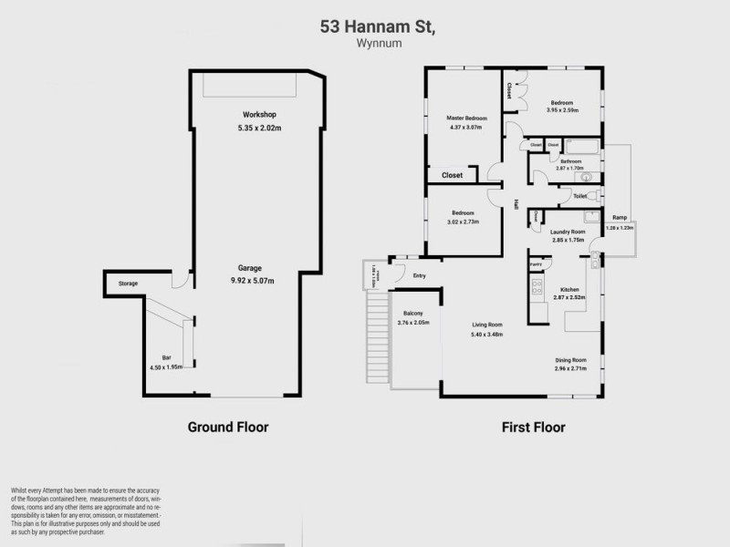 53 Hannam Street, Wynnum QLD 4178 Floorplan