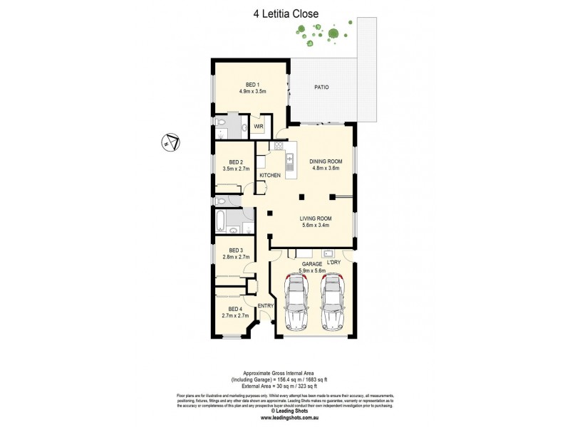 4 Letitia Close, Wakerley QLD 4154 Floorplan