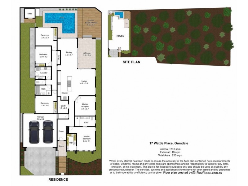 17 Wattle Place, Gumdale QLD 4154 Floorplan