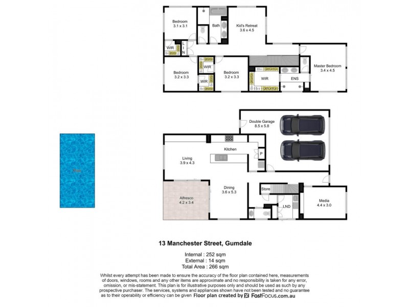13 Manchester Street, Gumdale QLD 4154 Floorplan
