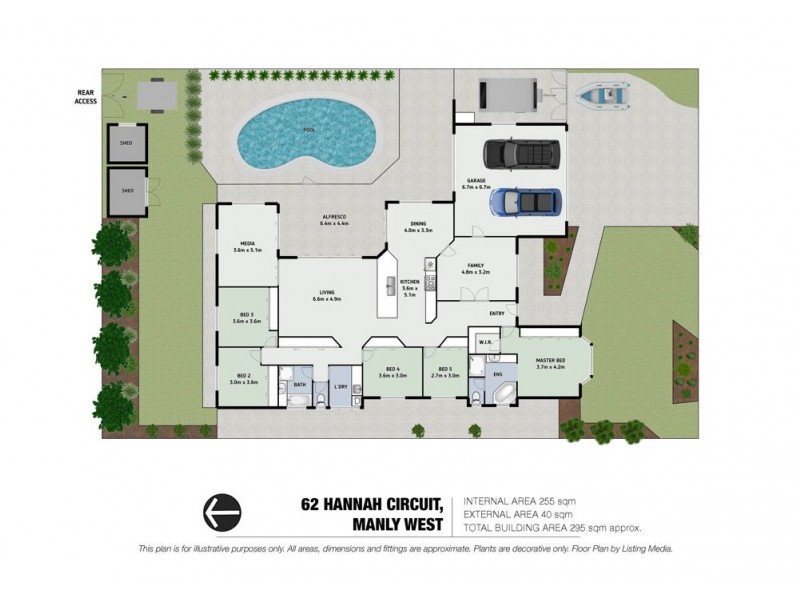 62 Hannah Circuit, Manly West QLD 4179 Floorplan