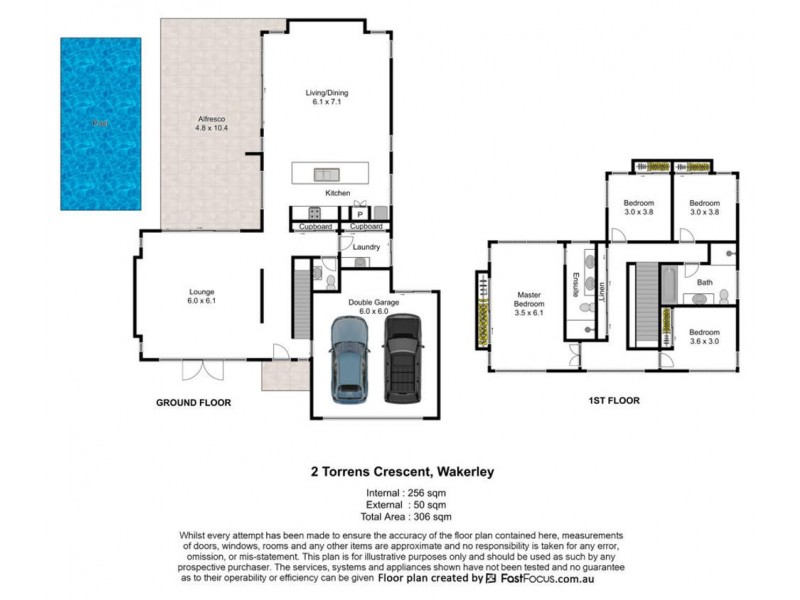 2 Torrens Crescent, Wakerley QLD 4154 Floorplan