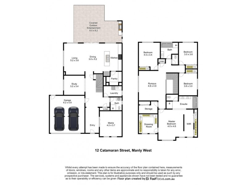 12 Catamaran Street, Manly West QLD 4179 Floorplan