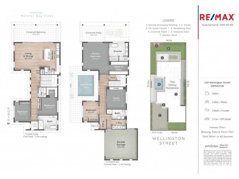 229 Wellington Street, Ormiston QLD 4160 Floorplan