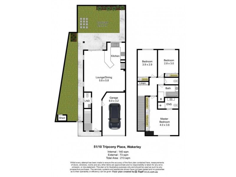 51/10 Tripcony Place, Wakerley QLD 4154 Floorplan