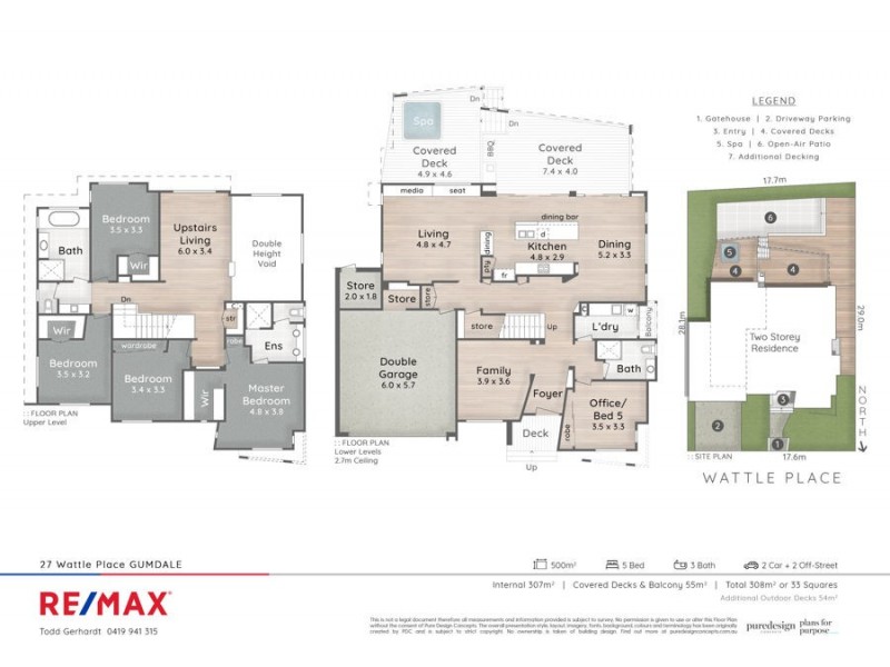 27 Wattle Place, Gumdale QLD 4154 Floorplan