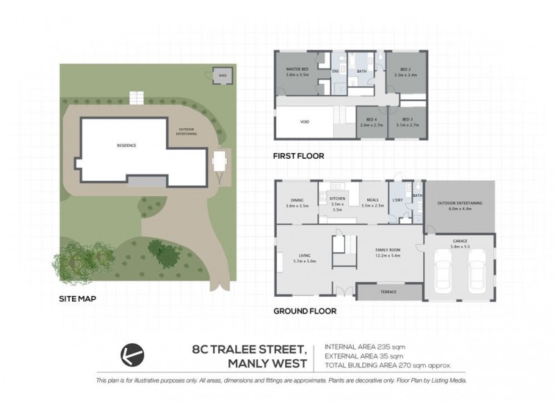 8C Tralee Street, Manly West QLD 4179 Floorplan