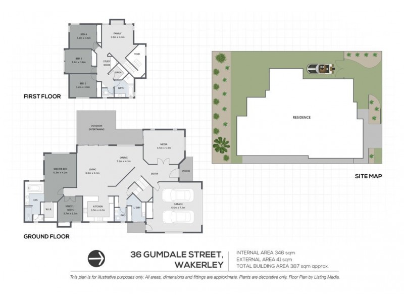 36 Gumdale Street, Wakerley QLD 4154 Floorplan