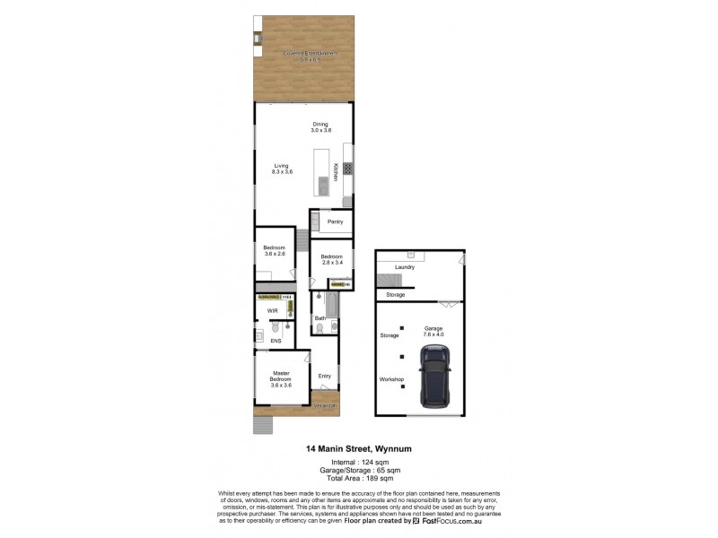 14 Manin Street, Wynnum QLD 4178 Floorplan