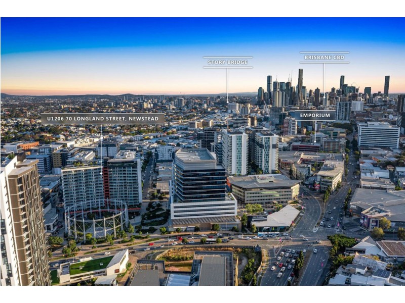 1206/70 Longland Street, Newstead QLD 4006