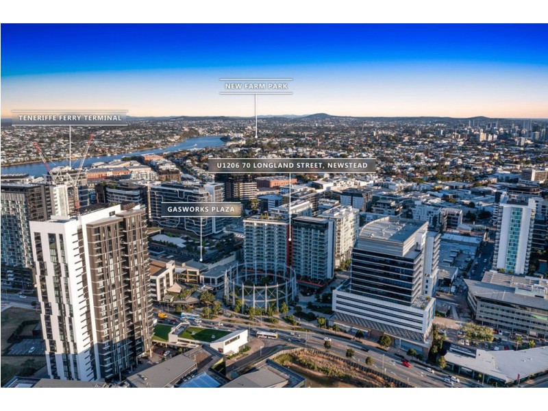 1206/70 Longland Street, Newstead QLD 4006