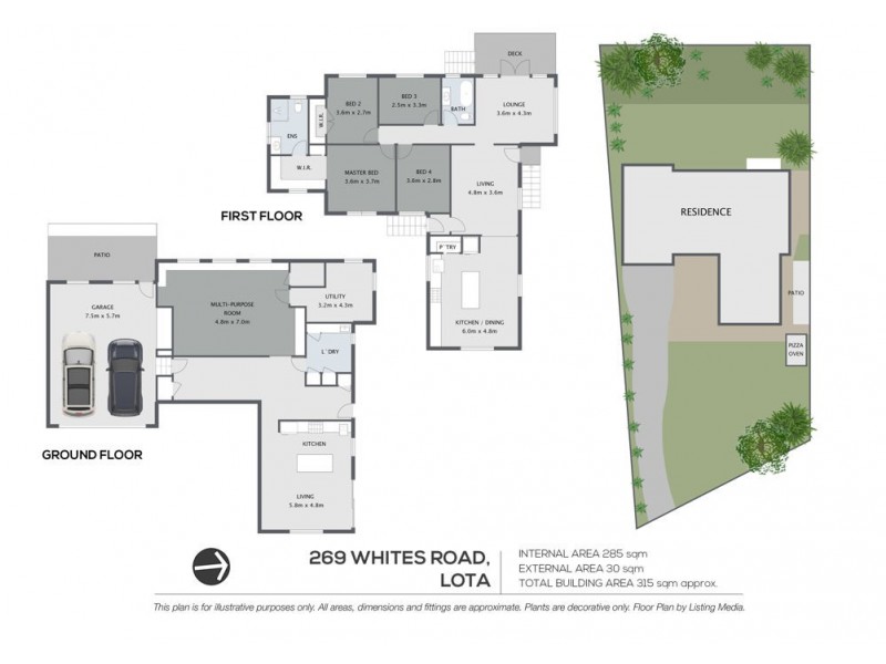 269 Whites Road, Lota QLD 4179 Floorplan