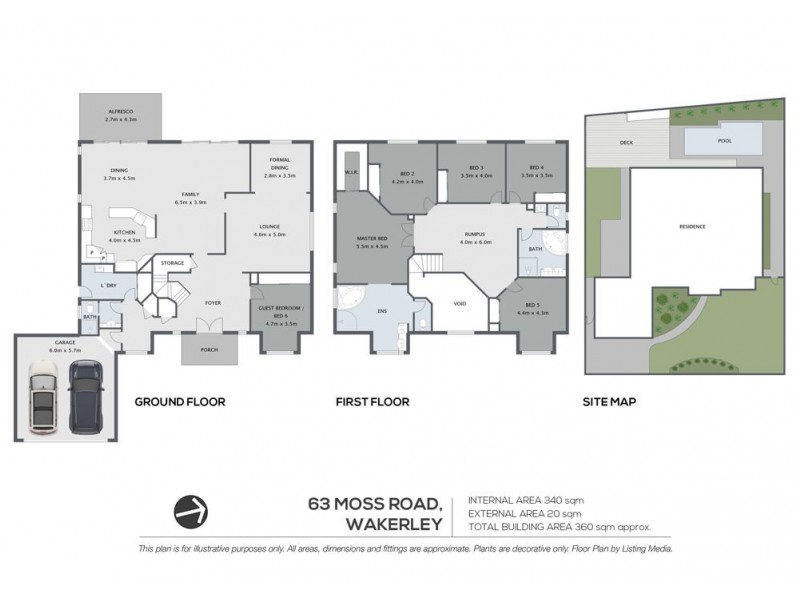 63 Moss Road, Wakerley QLD 4154 Floorplan