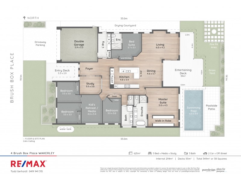 4 Brush Box Place, Wakerley QLD 4154 Floorplan