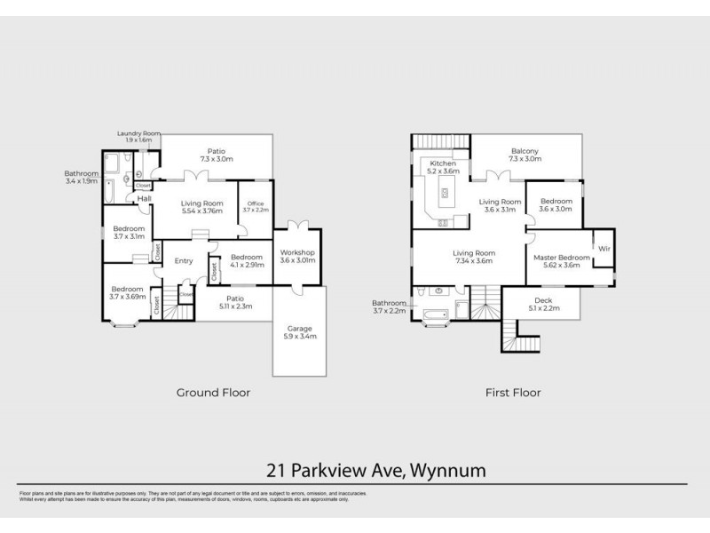 21 Parkview Avenue, Wynnum QLD 4178 Floorplan