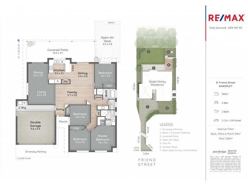 21 Friend Street, Wakerley QLD 4154 Floorplan