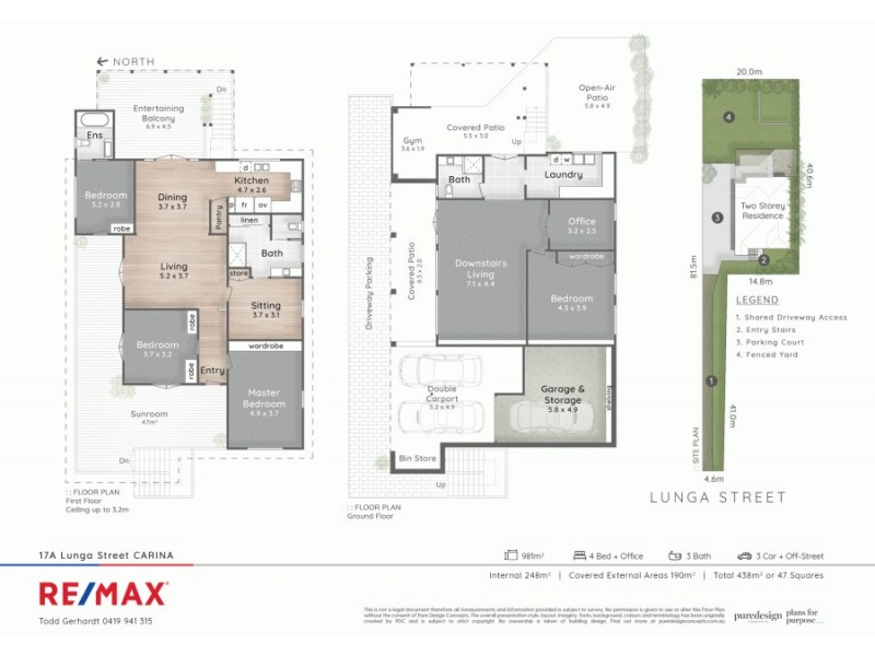 17A Lunga Street, Carina QLD 4152 Floorplan